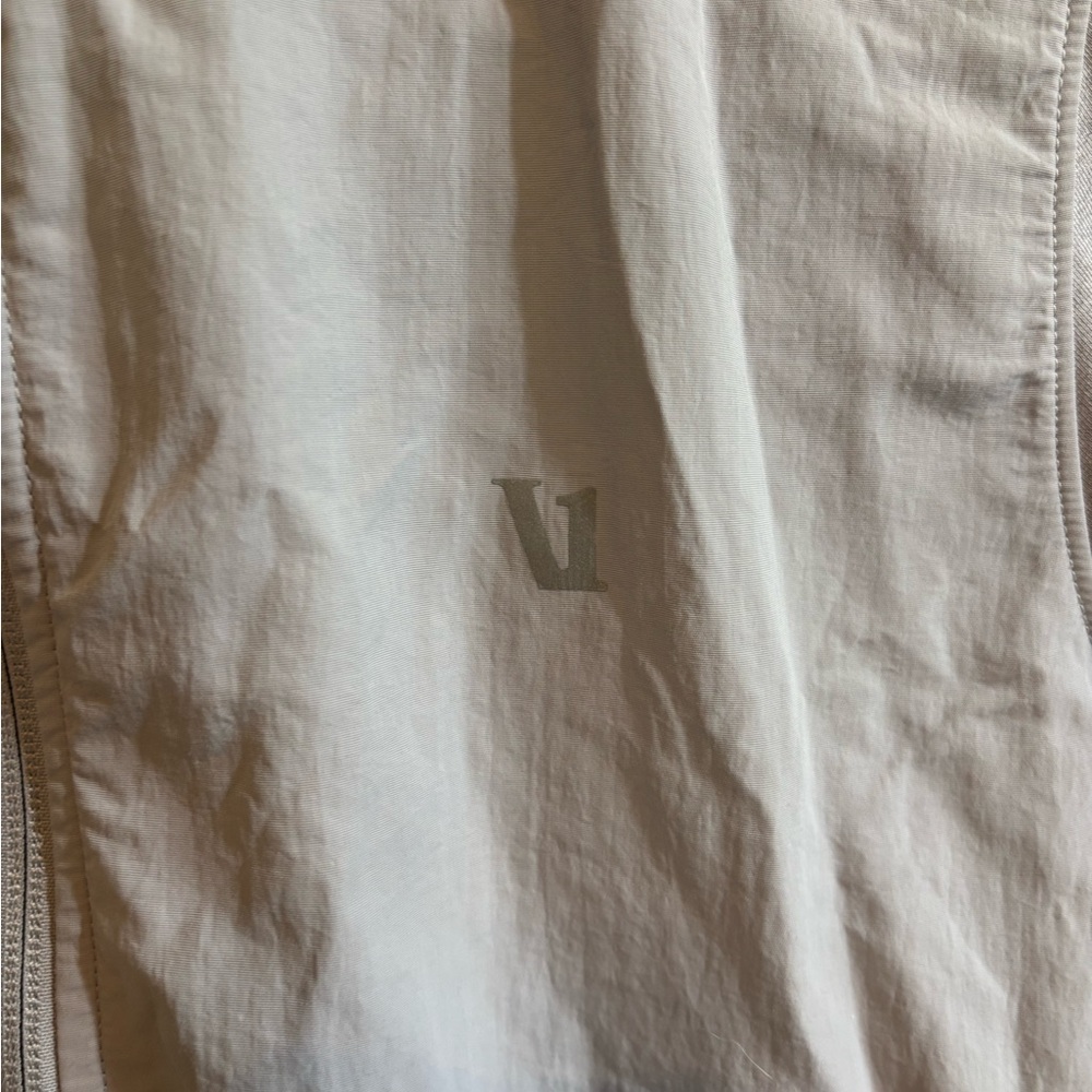 Vuori Men's Light Gray Hooded Jacket - Picture 3 of 3